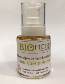 Huile de P?pins de Figues de Barbarie 30 ml Bio-certifi?e